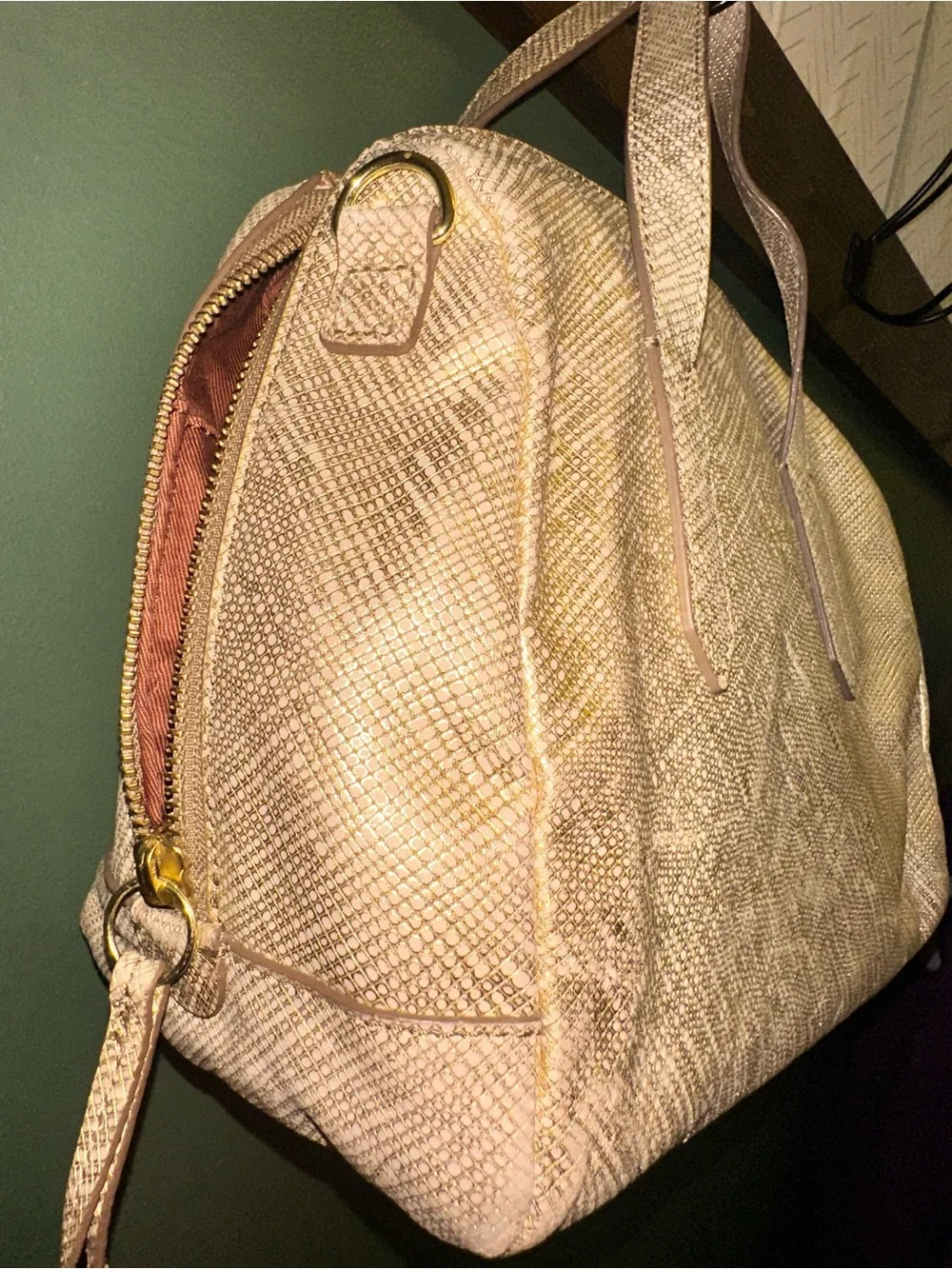 Fossil material genuine